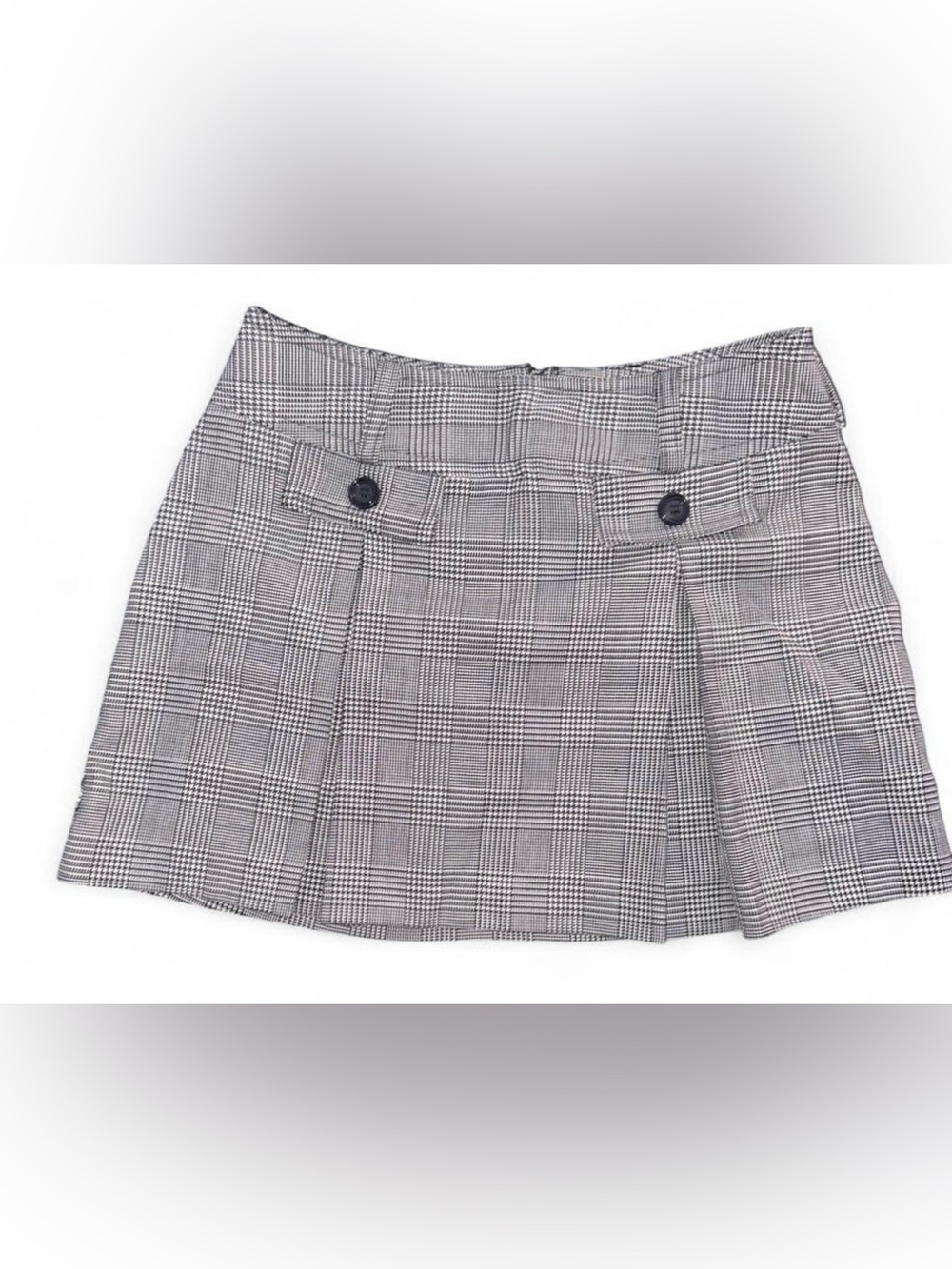 Plaid Mini Skirt